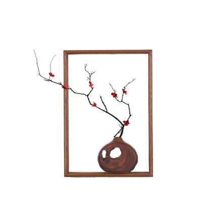 立体植物装饰画玄关民宿客厅装饰