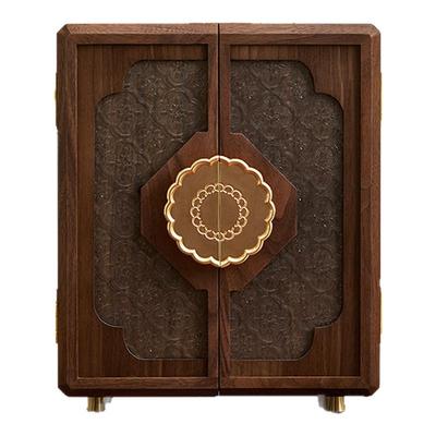 黑胡桃木实木多层首饰盒珠宝饰品大容量高档精致收纳盒新婚礼物