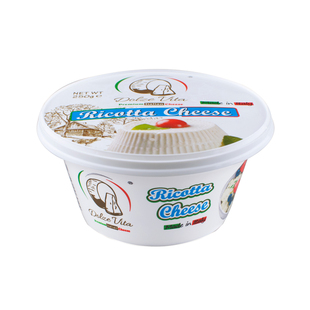 杜嘉薇塔意大利进口ricotta原制新鲜奶酪250g轻乳酪即食沙拉乳清