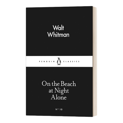 英文原版 On the Beach at Night Alone 沃尔特·惠特曼 夜里独自在海滩上 英文版 进口英语原版书籍