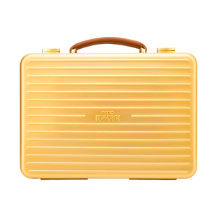 鲁宾斯基便携雪茄保湿盒20支装铝合金西班牙雪松木内胆旅行装烟箱