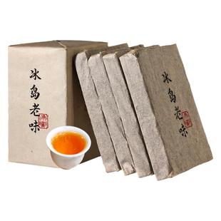 冰岛普洱茶生茶砖 云南冰岛老寨老生茶 陈年生普洱茶叶1000克砖茶