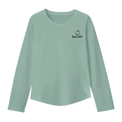 纯棉长袖大码T恤韩版显瘦