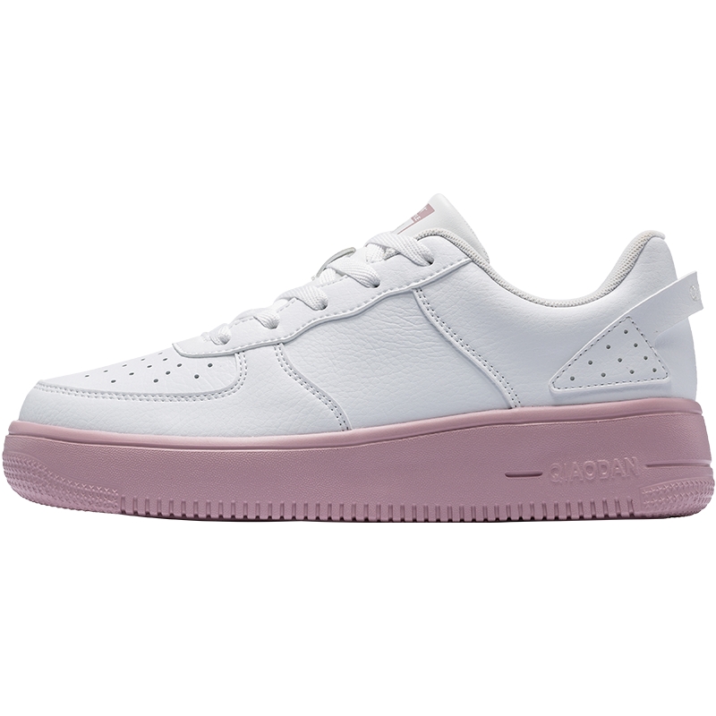 中国乔丹小白鞋女鞋2025冬季新款空军一号彩虹鞋厚底马卡龙运动鞋