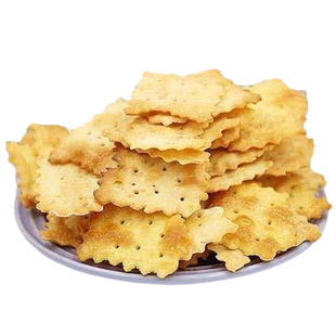 木糖醇不规则电解质苏打饼干80克/袋装焦脆酥香薄脆饼干解馋零食