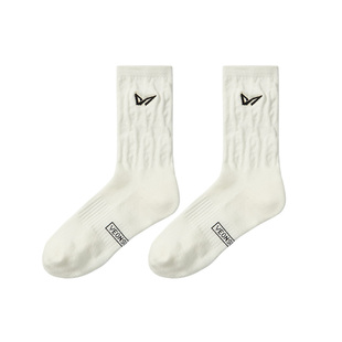 维动新年马年系列运动袜毛巾底男女新款青少年潮流百搭驰风休闲袜