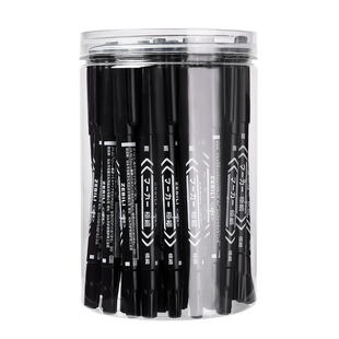 粗细双头勾线笔油性记号笔学生绘画涂鸦标记重点专用记号笔速干防水不脏手细头马克笔黑色蓝色红色美术专用笔