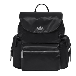 adidas阿迪达斯三叶草翻盖街头潮人背包女翻盖运动双肩包KC2759