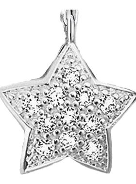 托马斯萨博白色纯银首饰品吊坠