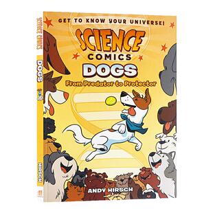 科学漫画系列 狗 英文原版 Science Comics Dogs 儿童绘本图画书 全英文版 Andy Hirsch 进口原版英语书籍