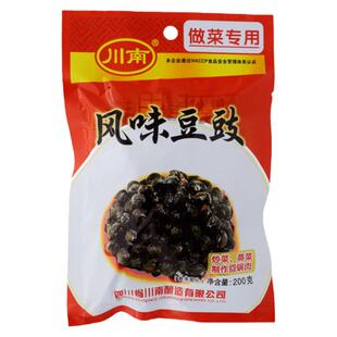 川南风味豆豉200g*10袋装 四川特产香辣酱回锅肉炒菜蒸菜专用调料