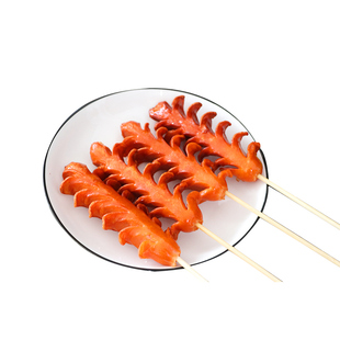 德邻脆骨麦穗肠开花肠串户外烧烤食材热狗肠火腿串商用半成品15串