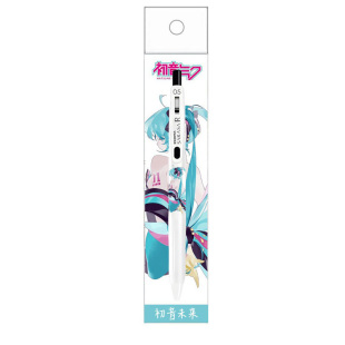 日本ZEBRA斑马中性笔初音未来限定DIY黑色学生考试刷题按动笔动漫
