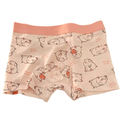 猛男粉可爱男士内裤平角裤