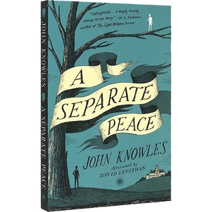 独自和解 英文原版青春小说 A Separate Peace 一个人的和平 全英文版进口英语书籍 另一种和平 电影原著 可搭麦田里的守望者正版