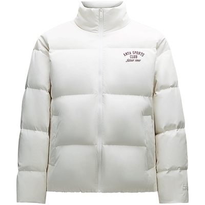 安踏速暖羽绒服短款面包服棉服