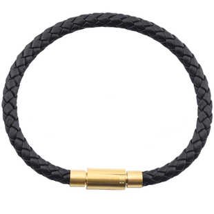 原厂同款牛皮绳手链手绳可穿珠编织转运珠女男款粗半成品免费刻字