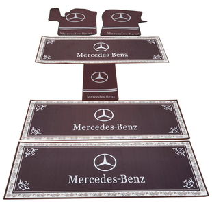 奔驰v260l中排地毯专用v300威霆唯雅诺脚垫改装商务车内饰品地垫