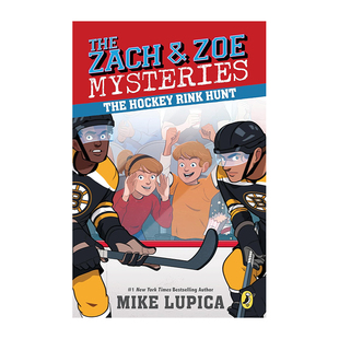 【现货】【Zach And Zoe扎克和佐伊】5：Hockey Rink冰球场 英文原版章节书
