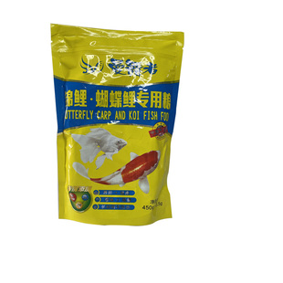 曼舞者锦鲤专用粮1kg锦鲤鱼饲料金鱼粮鱼食鱼饵料中大粒淡水鱼食