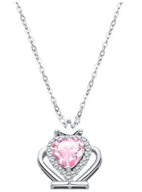 迪士尼为爱加冕皇冠爱心项链