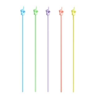 教鞭家用儿童阅读指读棒小手指教师用打手幼儿园早教识字戒尺上课指挥点读棍教棍教具教学指示棒软教杆钢琴