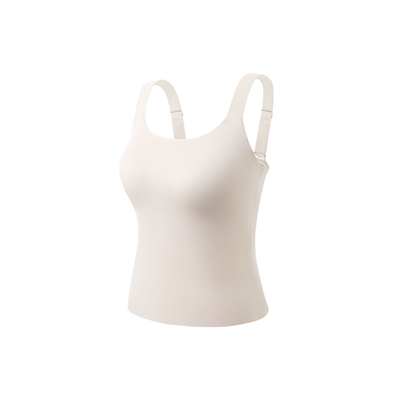 怡倩大胸无痕带胸垫背心