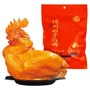凤起正宗德州五香扒鸡德州烧鸡整鸡柴公鸡600g 五香鸡手撕鸡熟食
