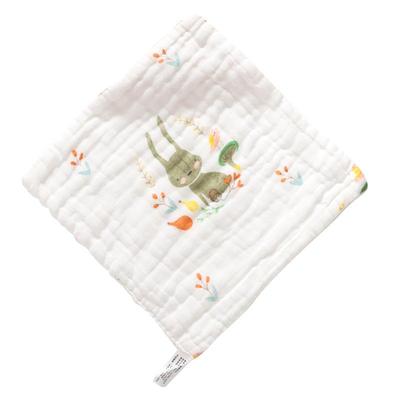 婴儿口水巾纯棉纱布宝宝方巾