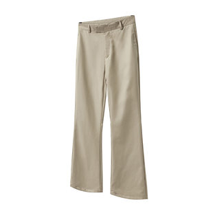 AWRB美式复古弯刀休闲微喇廓形TR面料垂感抗皱517立体西裤男凉感