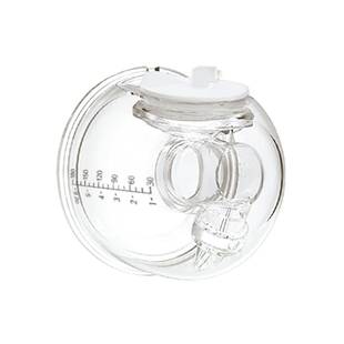 免手扶随心杯穿戴式适配贝瑞克熊猫布布新贝小白熊吸奶器配件导管