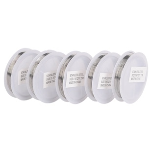 手机链串珠钢丝线和扣头0.2mm配件手工diy穿珍珠项链手串珠材料包