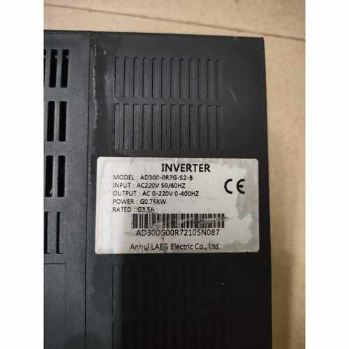 议价拆机LAEG变频器AD3000R7GS2B0.75K维修