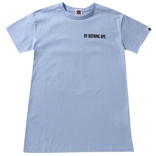 BAPE童装春夏猿人字母印花糖果迷彩图案短袖连衣裙635508G