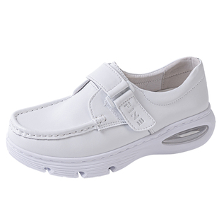 绯樱护士鞋女软底加绒加厚保暖防滑厚底增高小白鞋冬季医护专用鞋