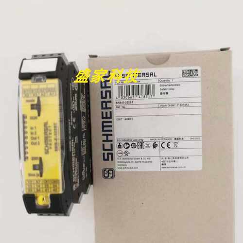 议价正品施迈塞SCHMERSAL安全继电器SRB-E-322ST原装现货议价