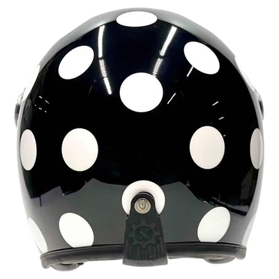 veda碳纤维四季摩托车头盔半盔