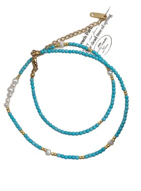 天然淡水珍珠极细圆珠链