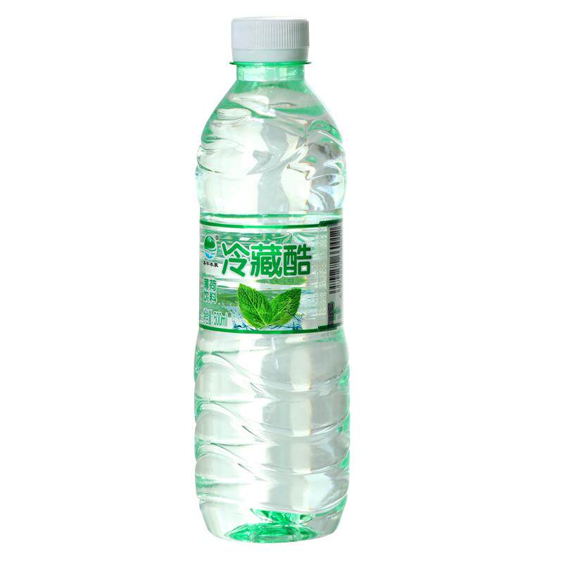 冷藏酷薄荷水清凉饮料原味柠檬味椰子味LENGCANGKU老款450mlx12瓶