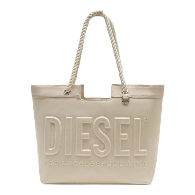 DIESEL 3D 购物袋包 - 棉质 - 白色