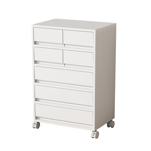 抽屉式收纳柜多层夹缝收纳柜桌下收纳柜窄缝收纳柜移动缝隙收纳柜