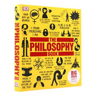 DK 哲学百科图解 英文原版 The Philosophy Book 人类的思想百科丛书 全彩精装 Big Ideas Simply Explained DK图解百科系列