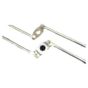 天地连杆锁杆拉杆铁箱配件对开门铁皮文件柜配电箱锁开关柜上下杆