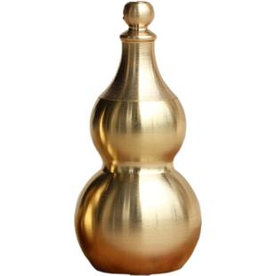 速效救心丸小瓶子朱砂吊坠纯铜葫芦迷你小药瓶便携随身药品分装盒