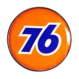 石油机油castrol标志徽章美国76加油站LOGO中古复古金属胸针pin