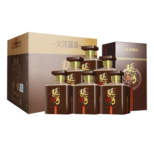【中华老字号】张弓酒大汉国运3浓香型46度固态纯粮白酒整箱送礼