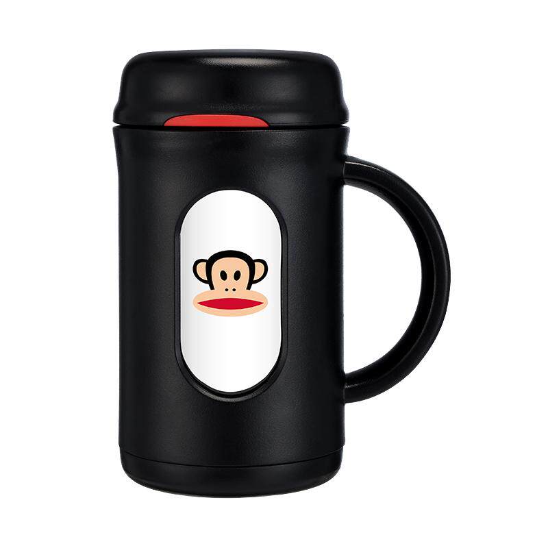 大嘴猴塑玻杯茶水分离商务玻璃杯