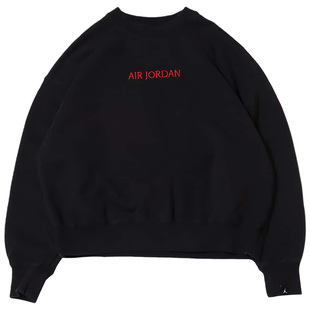 Nike耐克 Air Jordan Wordmark男女运动休闲套头卫衣 DV6470-010