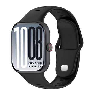 适用于vivowatchGT2表带vivo硅胶保护壳新款智能运动iQOOWATCHGT手表亲肤透气腕带反扣替换配件男女通用表链