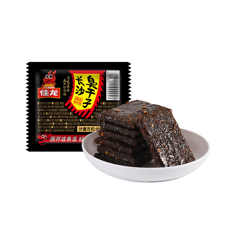 佳龙长沙臭干子辣条小零食解馋